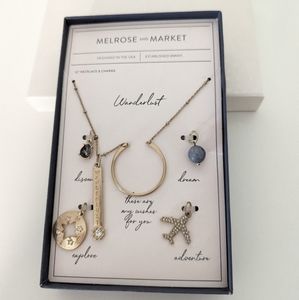 Merlose and Market Wonderlust 32" Necklace and Charms